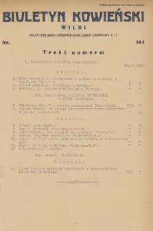 Biuletyn Kowieński Wilbi. 1931, nr 564 (27 listopad)
