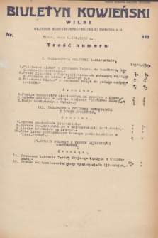 Biuletyn Kowieński Wilbi. 1932, nr 622 (5 marca)