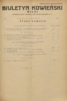 Biuletyn Kowieński Wilbi. 1933, nr 809 (16 lutego)