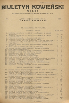 Biuletyn Kowieński Wilbi. 1933, nr 824 (15 marca)