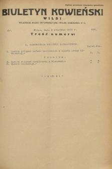 Biuletyn Kowieński Wilbi. 1933, nr 838 (4 kwietnia)