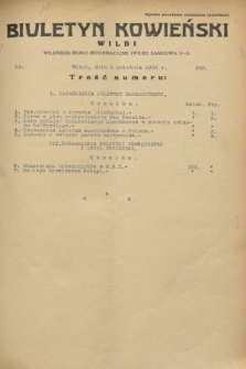 Biuletyn Kowieński Wilbi. 1933, nr 839 (5 kwietnia)
