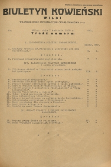 Biuletyn Kowieński Wilbi. 1933, nr 841 (7 kwietnia)