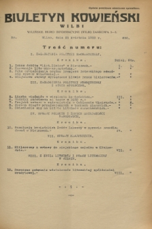 Biuletyn Kowieński Wilbi. 1933, nr 850 (25 kwietnia)