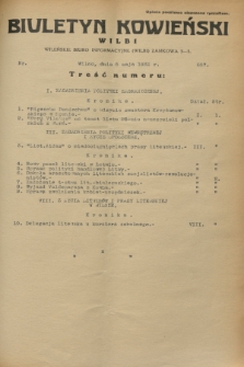 Biuletyn Kowieński Wilbi. 1933, nr 857 (8 maja)