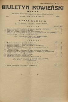 Biuletyn Kowieński Wilbi. 1933, nr 858 (10 maja)