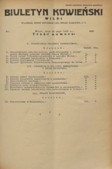 Biuletyn Kowieński Wilbi. 1933, nr 862 (18 maja)