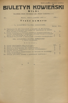 Biuletyn Kowieński Wilbi. 1933, nr 870 (3 czerwca)
