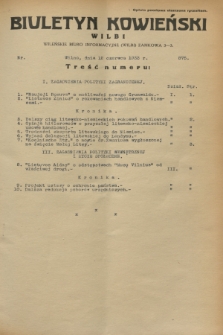 Biuletyn Kowieński Wilbi. 1933, nr 875 (12 czerwca)