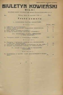 Biuletyn Kowieński Wilbi. 1933, nr 880 (19 czerwca)
