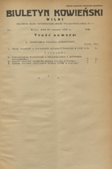 Biuletyn Kowieński Wilbi. 1933, nr 886 (30 czerwca)