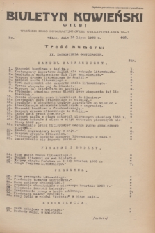 Biuletyn Kowieński Wilbi. 1933, nr 892 (12 lipca)