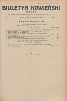 Biuletyn Kowieński Wilbi. 1933, nr 909 (19 sierpnia)