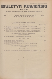 Biuletyn Kowieński Wilbi. 1933, nr 965 (29 listopada)