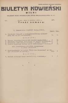 Biuletyn Kowieński Wilbi. 1933, nr 967 (2 grudnia)