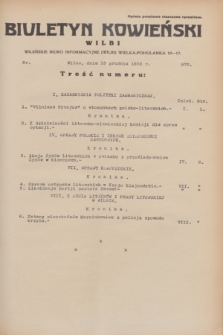 Biuletyn Kowieński Wilbi. 1933, nr 972 (13 grudnia)