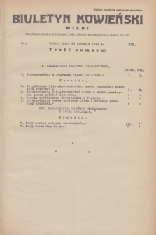 Biuletyn Kowieński Wilbi. 1933, nr 978 (28 grudnia)