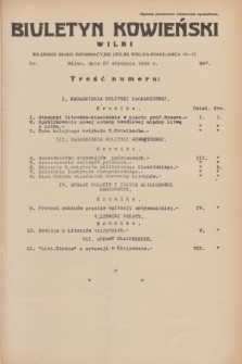 Biuletyn Kowieński Wilbi. 1934, nr 997 (27 stycznia)