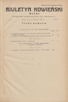 Biuletyn Kowieński Wilbi. 1935, nr 1196 (4 stycznia)