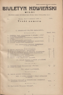 Biuletyn Kowieński Wilbi. 1935, nr 1199 (8 stycznia)