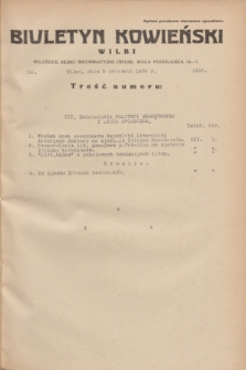 Biuletyn Kowieński Wilbi. 1935, nr 1200 (9 stycznia)