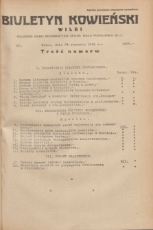 Biuletyn Kowieński Wilbi. 1935, nr 1208 (21 stycznia)