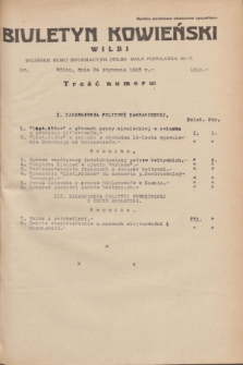 Biuletyn Kowieński Wilbi. 1935, nr 1210 (24 stycznia)