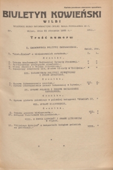 Biuletyn Kowieński Wilbi. 1935, nr 1211 (25 stycznia)