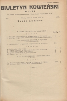 Biuletyn Kowieński Wilbi. 1935, nr 1252 (23 marca)
