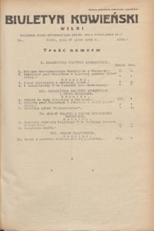 Biuletyn Kowieński Wilbi. 1935, nr 1254 (27 marca)