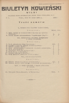 Biuletyn Kowieński Wilbi. 1935, nr 1255 (28 marca)