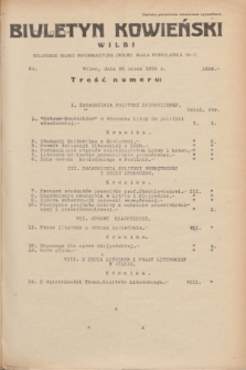 Biuletyn Kowieński Wilbi. 1935, nr 1256 (29 marca)
