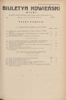 Biuletyn Kowieński Wilbi. 1935, nr 1262 (4 kwietnia)