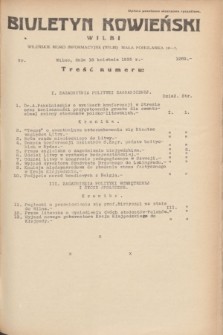 Biuletyn Kowieński Wilbi. 1935, nr 1269 (18 kwietnia)