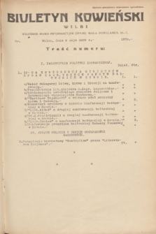 Biuletyn Kowieński Wilbi. 1935, nr 1279 (8 maja)