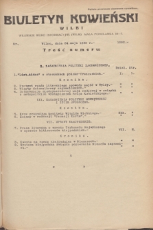 Biuletyn Kowieński Wilbi. 1935, nr 1292 (24 maja)