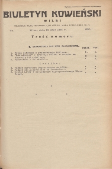 Biuletyn Kowieński Wilbi. 1935, nr 1293 (25 maja)