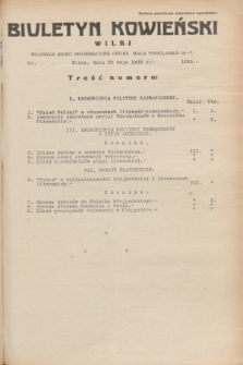 Biuletyn Kowieński Wilbi. 1935, nr 1295 (29 maja)