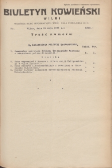 Biuletyn Kowieński Wilbi. 1935, nr 1296 (31 maja)