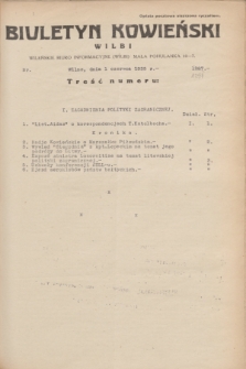 Biuletyn Kowieński Wilbi. 1935, nr 1297 (1 czerwca)
