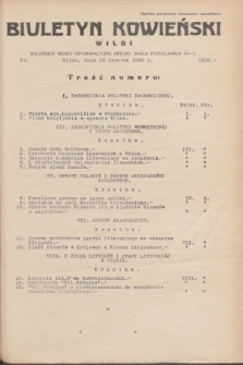 Biuletyn Kowieński Wilbi. 1935, nr 1305 (13 czerwca)