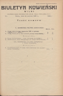 Biuletyn Kowieński Wilbi. 1935, nr 1306 (14 czerwca)