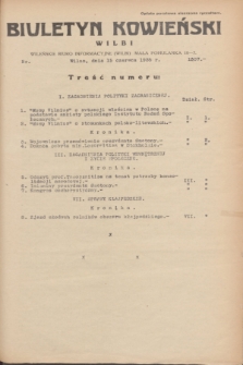 Biuletyn Kowieński Wilbi. 1935, nr 1307 (15 czerwca)