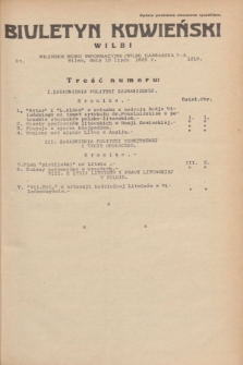 Biuletyn Kowieński Wilbi. 1935, nr 1319 (10 lipca)