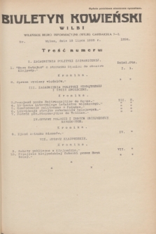 Biuletyn Kowieński Wilbi. 1935, nr 1324 (18 lipca)