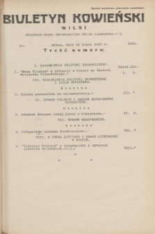 Biuletyn Kowieński Wilbi. 1935, nr 1325 (19 lipca)