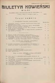 Biuletyn Kowieński Wilbi. 1935, nr 1336 (8 sierpnia)