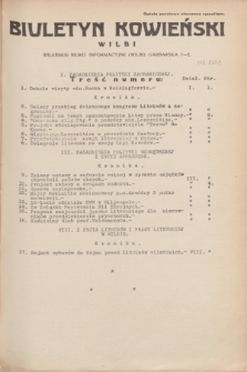 Biuletyn Kowieński Wilbi. 1935, nr 1341 ([16 sierpnia])