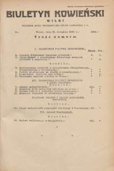 Biuletyn Kowieński Wilbi. 1935, nr 1344 (21 sierpnia)