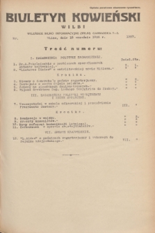 Biuletyn Kowieński Wilbi. 1935, nr 1357 (18 września)